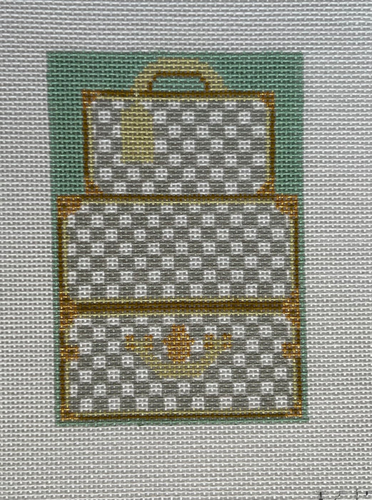 Travel Trunks- White Check