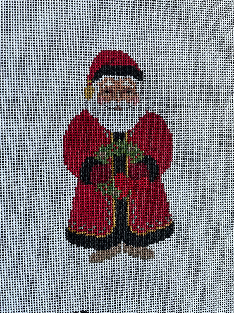 Wreath Santa