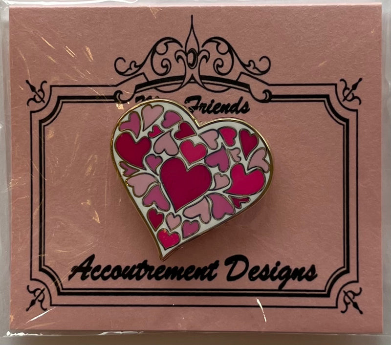 Pink Heart of Hearts Needle Minder