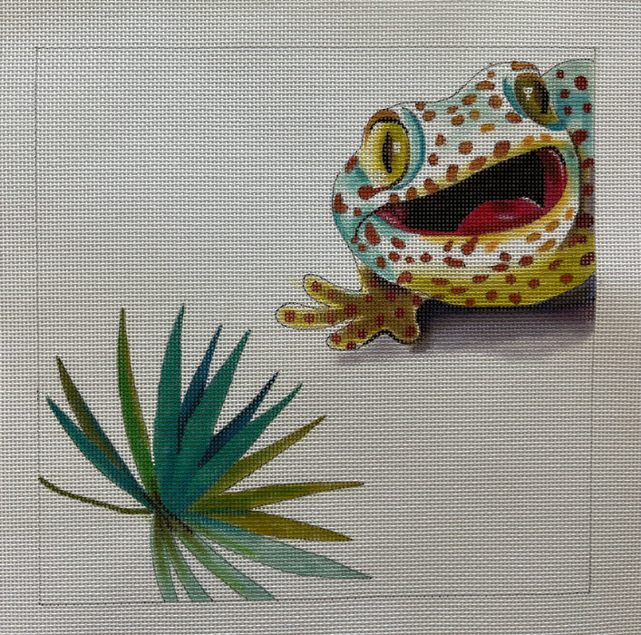 Frog and Palm