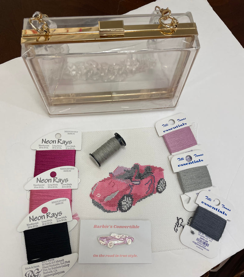 Barbie Car with Acrylic Clutch Kit