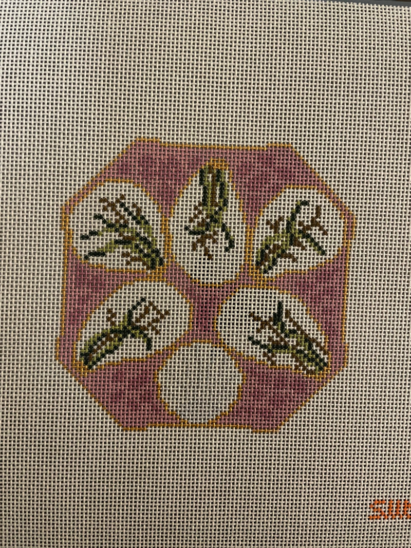Mauve Oyster Plate - 18 mesh