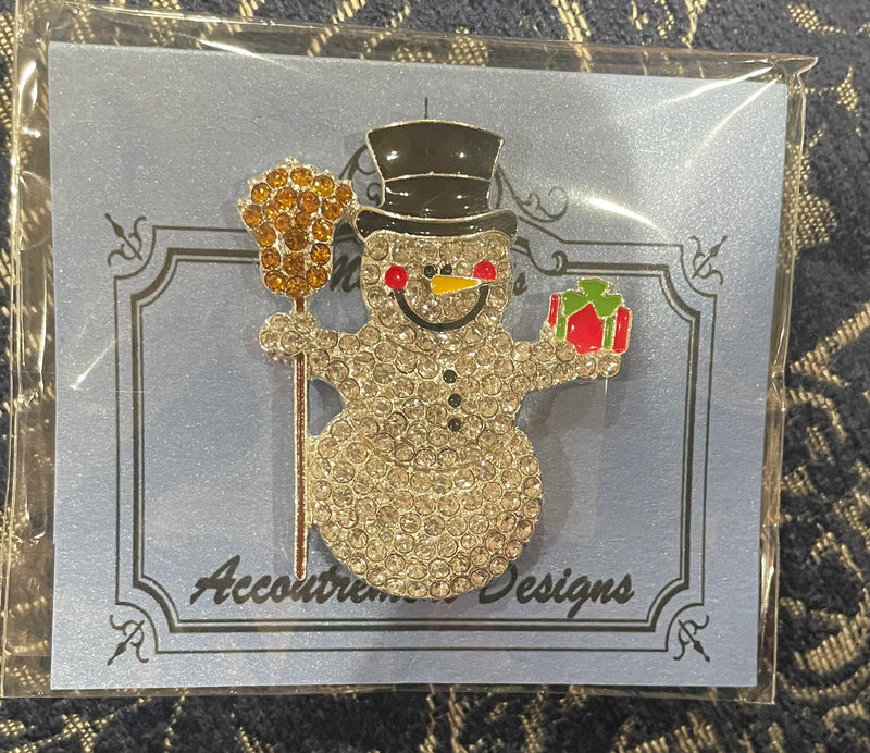 Snowman with Broom