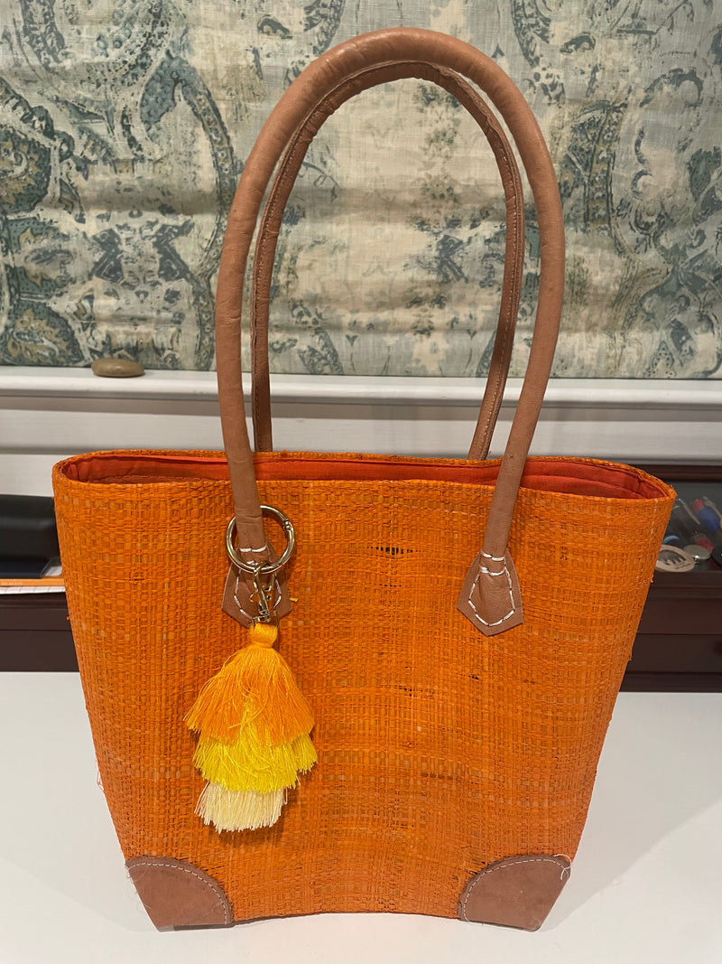 Market Raffia Totes Mini