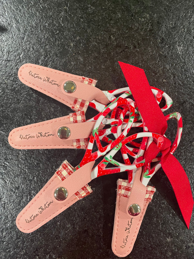 Strawberry Scissors with Victoria Whitson Sheath