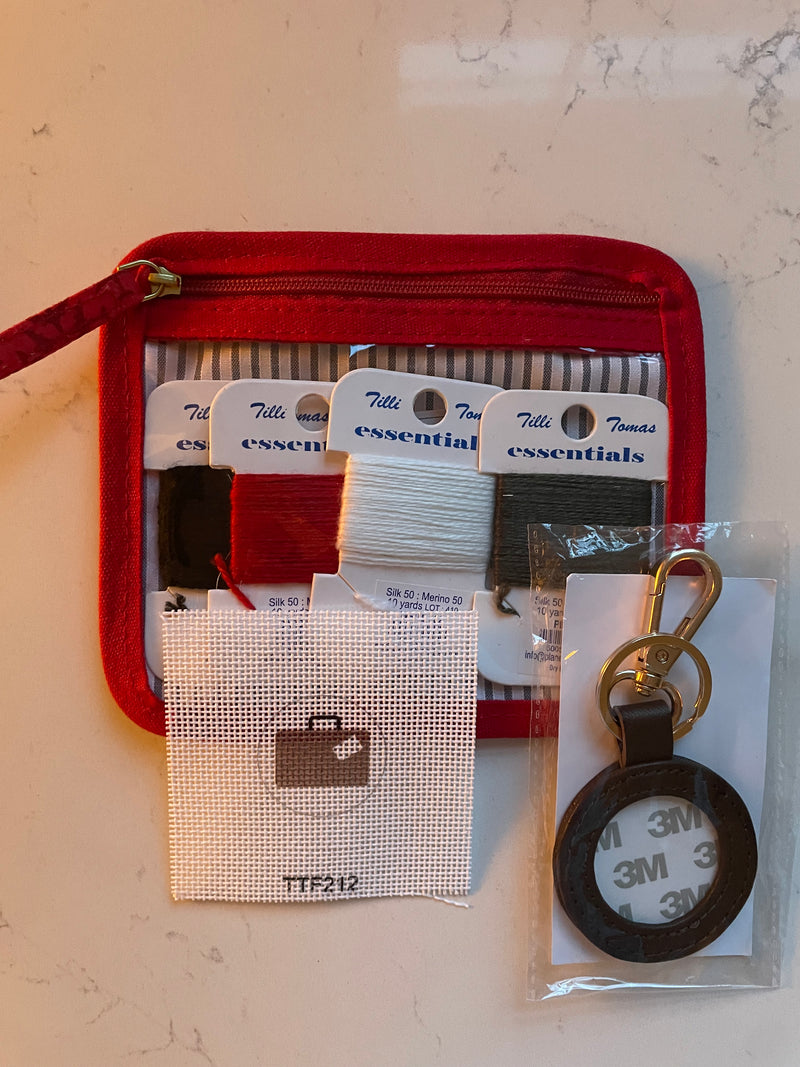 Leather Key FOB Kit