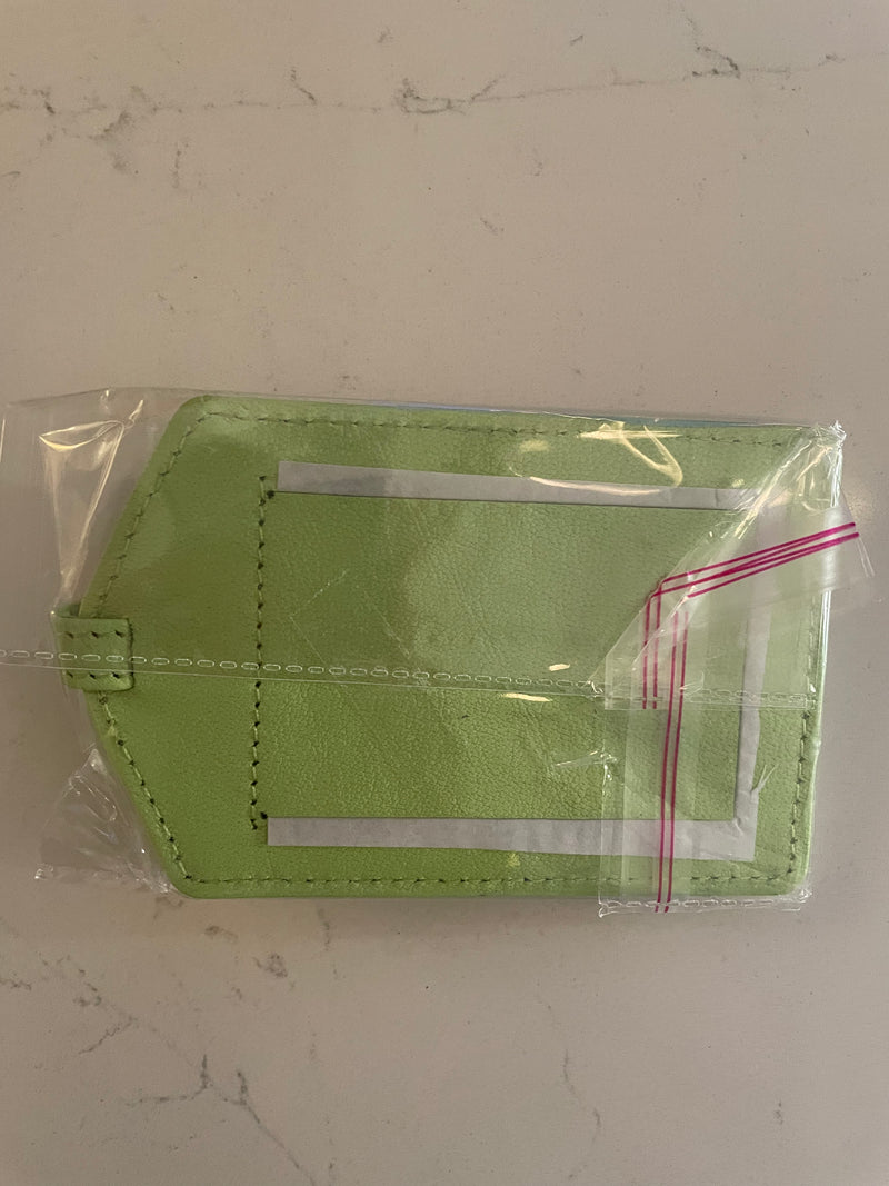Leather Luggage Tag