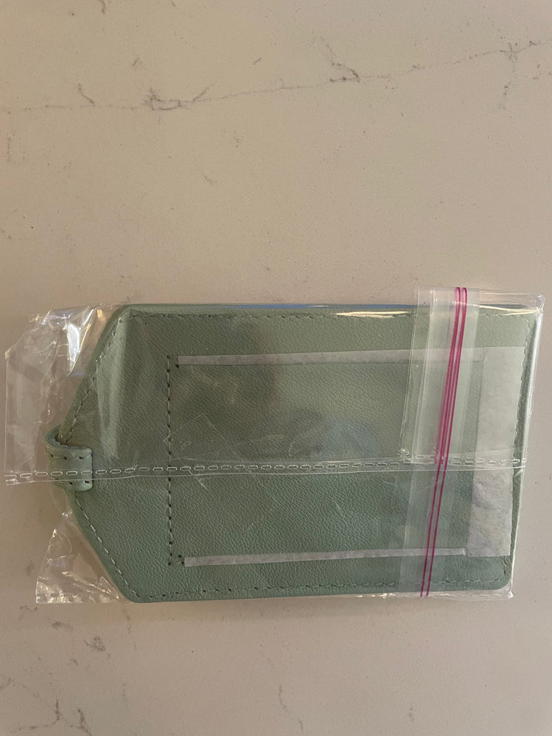 Leather Luggage Tag