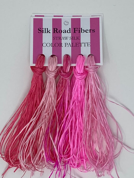 Straw Silk Color Palette - Barbie