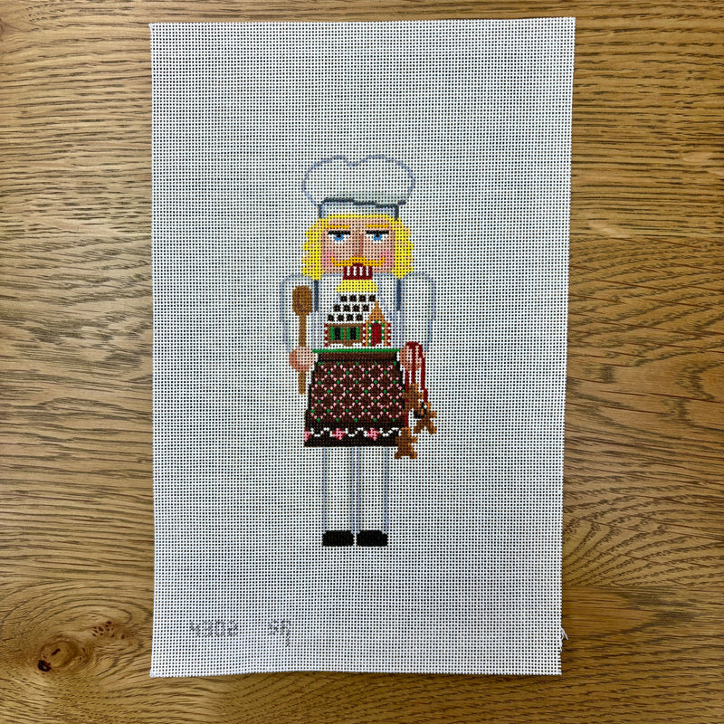 Nutcracker, Gingerbread Chef - 18 mesh