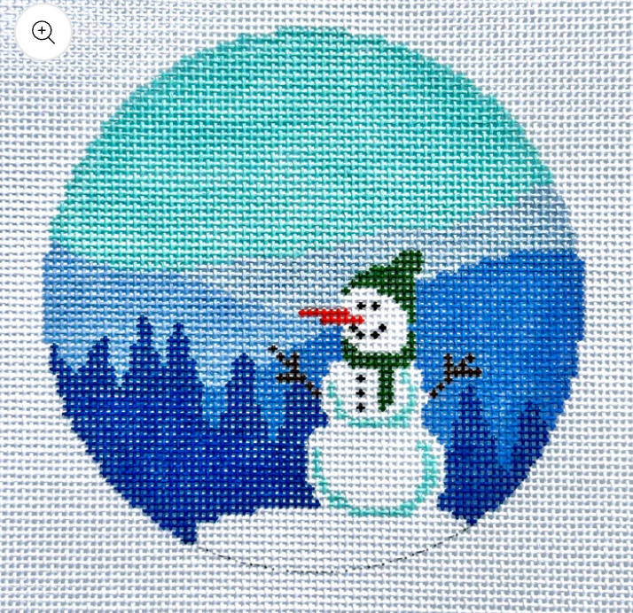 Smoky Mountain Snowman