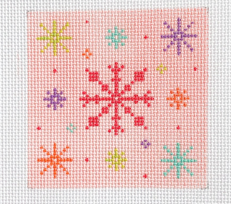 Pink Snowflake 2