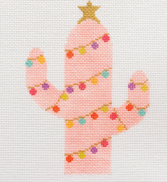 Pink Cactus Ornament