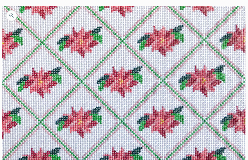 Poinsettia Clutch