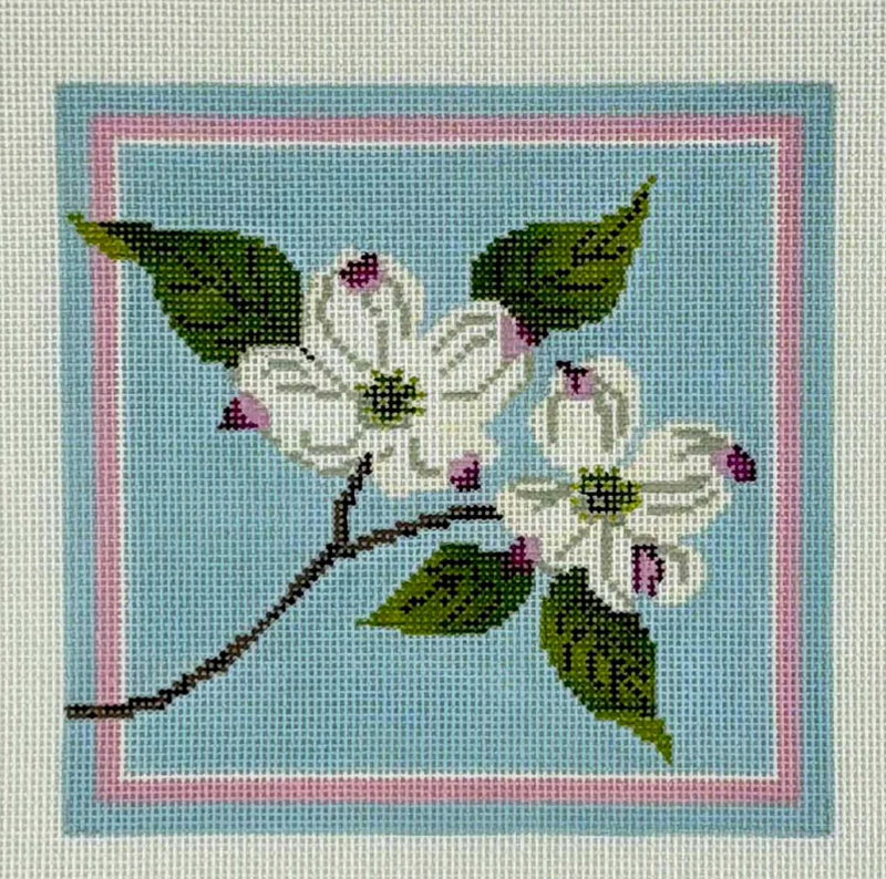 White Dogwood Blossoms - 13 mesh
