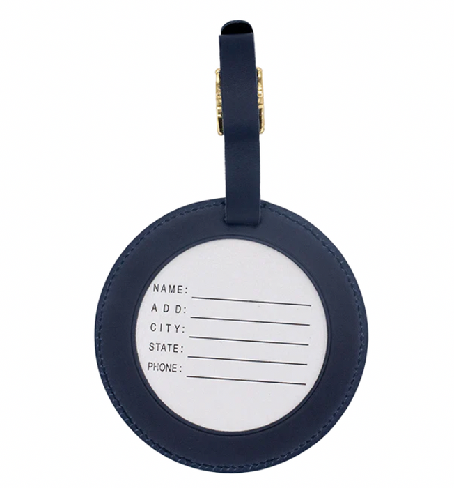 Leather ID Tag