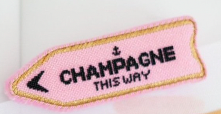 Champagne this Way - Pink