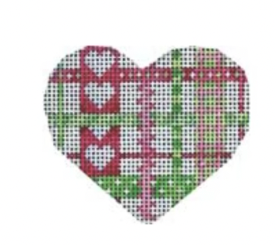 Pink/Green Mini Heart