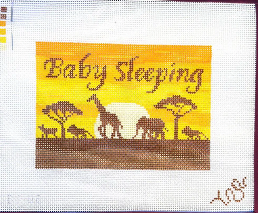 African Savannah Baby Sleeping