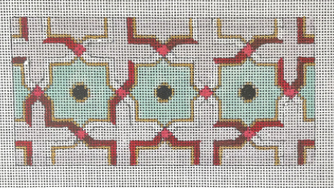 Aqua Geometric Insert