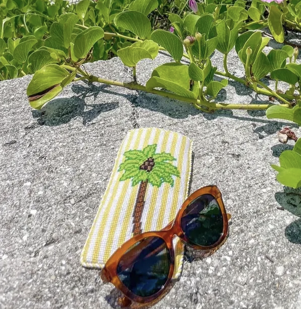 Palm Sunglass Case