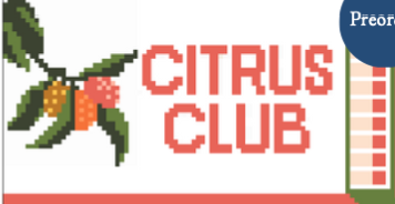 Citrus Club Match Book