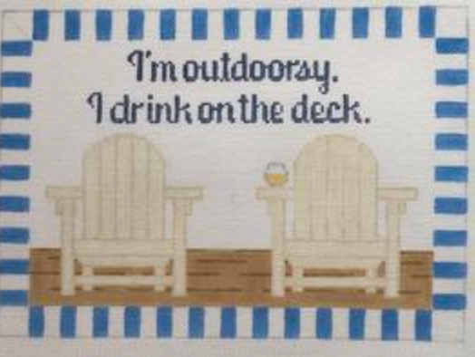 Im outdoorsy DECK