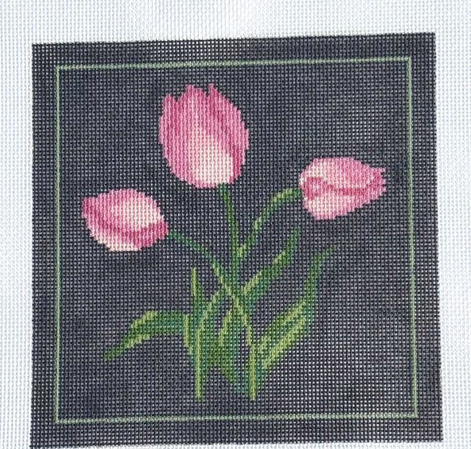 Dark Floral Tulip