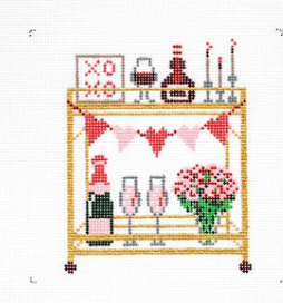 Valentine Bar Cart