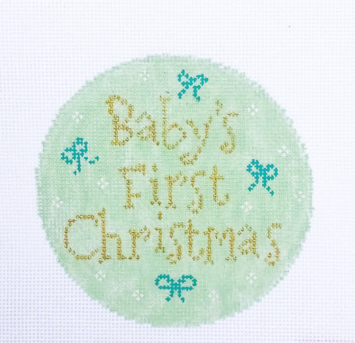 Baby's First Christmas - Green