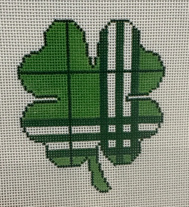 Green Plaid Shamrock