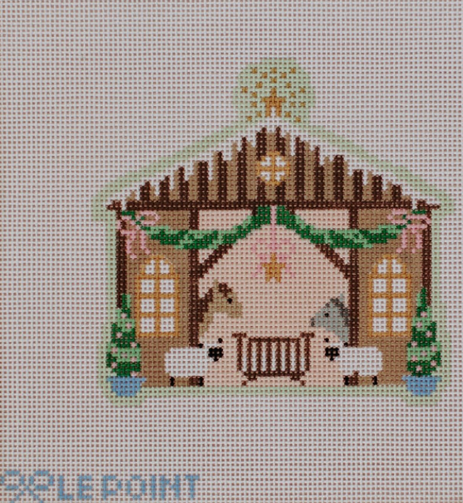 Christmas Village Stable