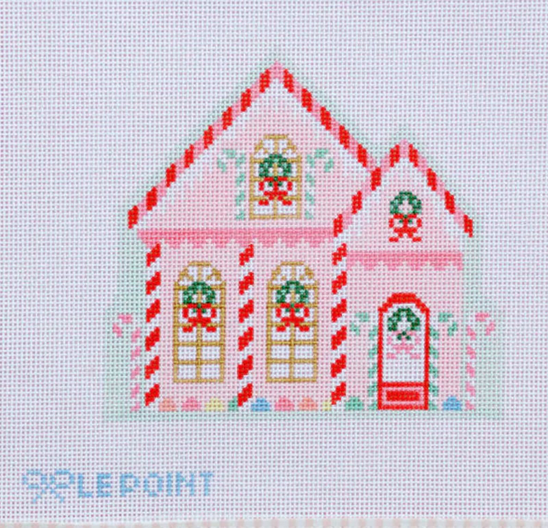 Christmas Village Peppermint House