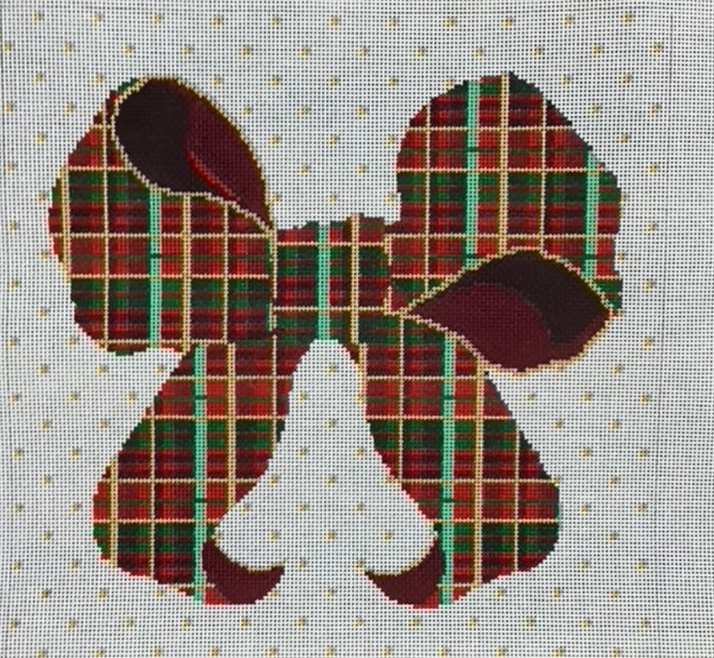 Red Plaid Bow