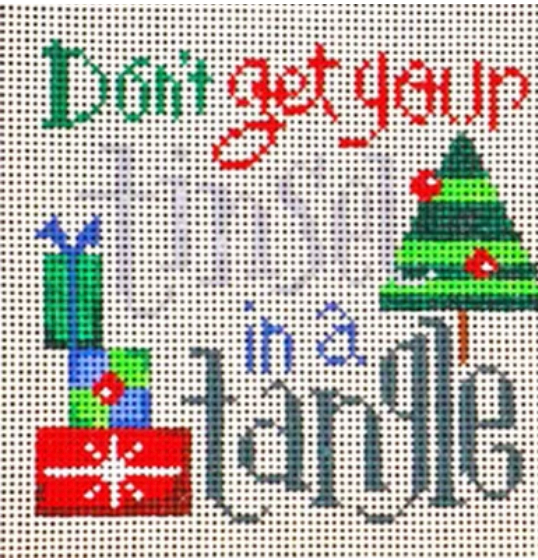 Don't get..tinsel - coaster