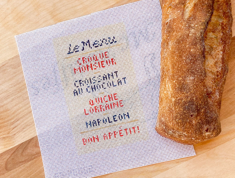French Menu