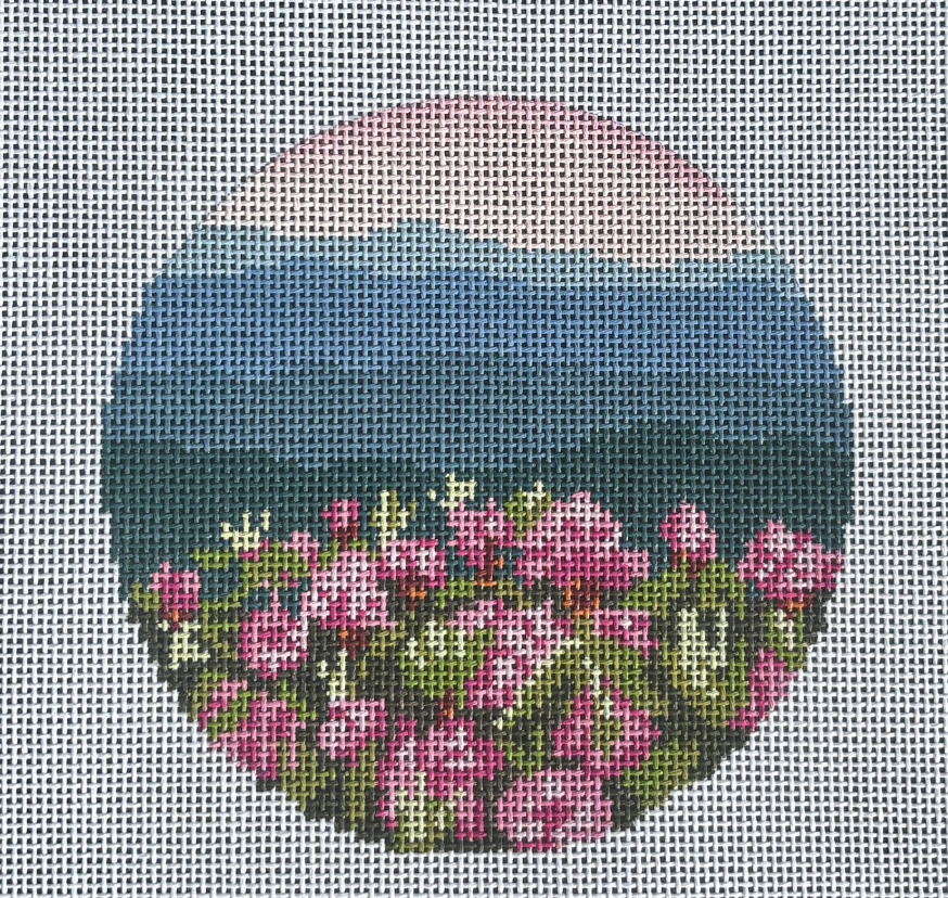 Rhododendron on the Blue Ridge — Stitching Chicks Needlepoint