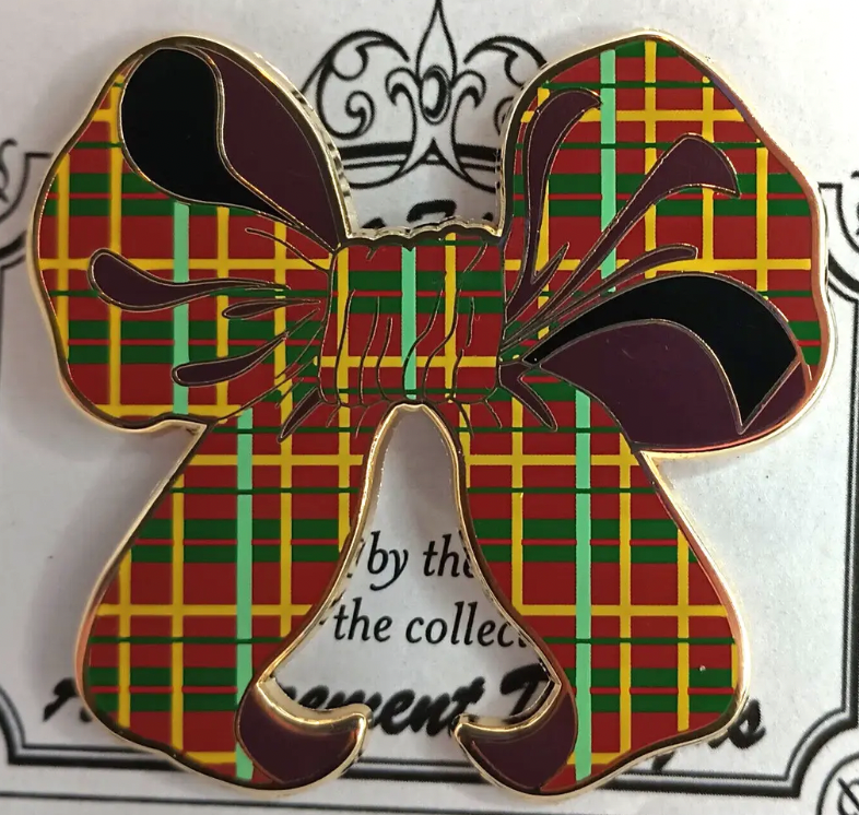 Plaid Bow Needle Minder