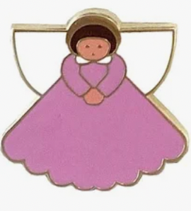Pink Angel Needle Minder