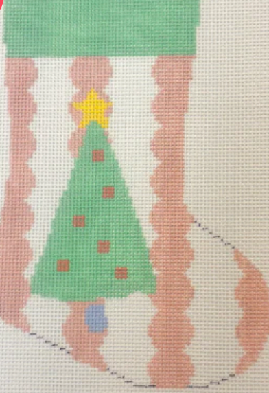Christmas Tree Mini Stocking