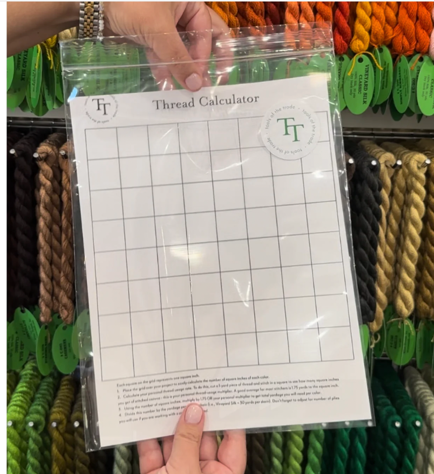 Thread Calculator — Stitching Chicks Needlepoint