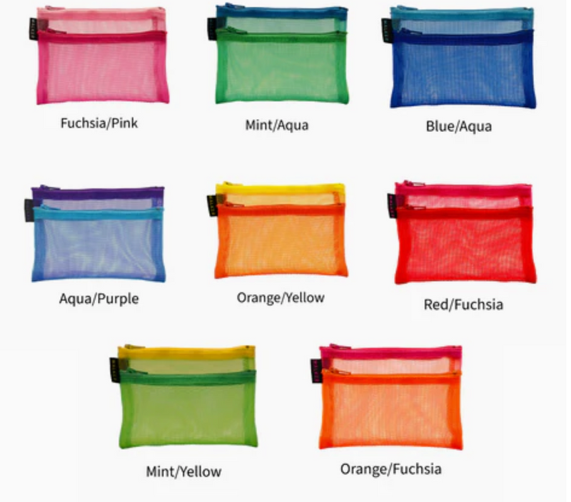 Double Zipper Bag - 11" x 14"