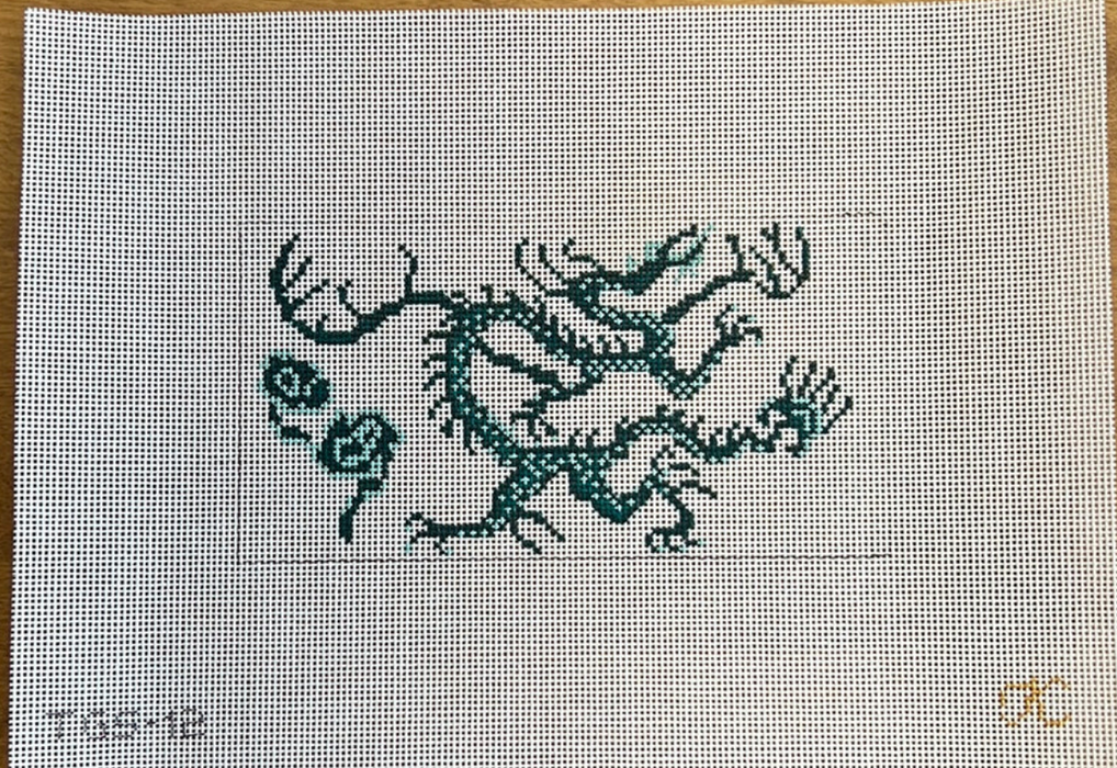 Chinoiserie Dragon - Green