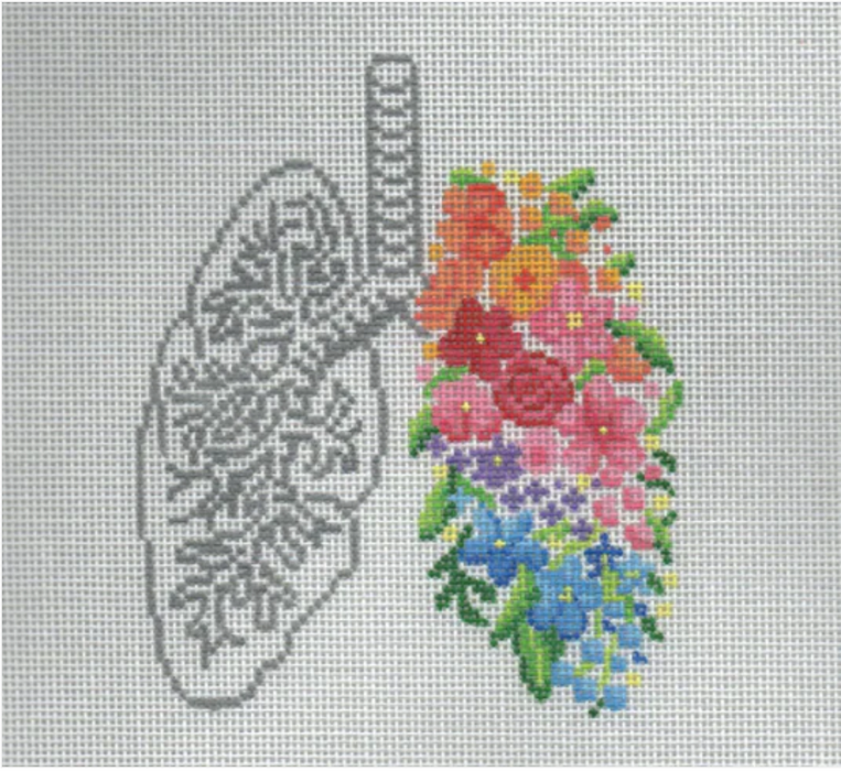 Floral Lungs Small