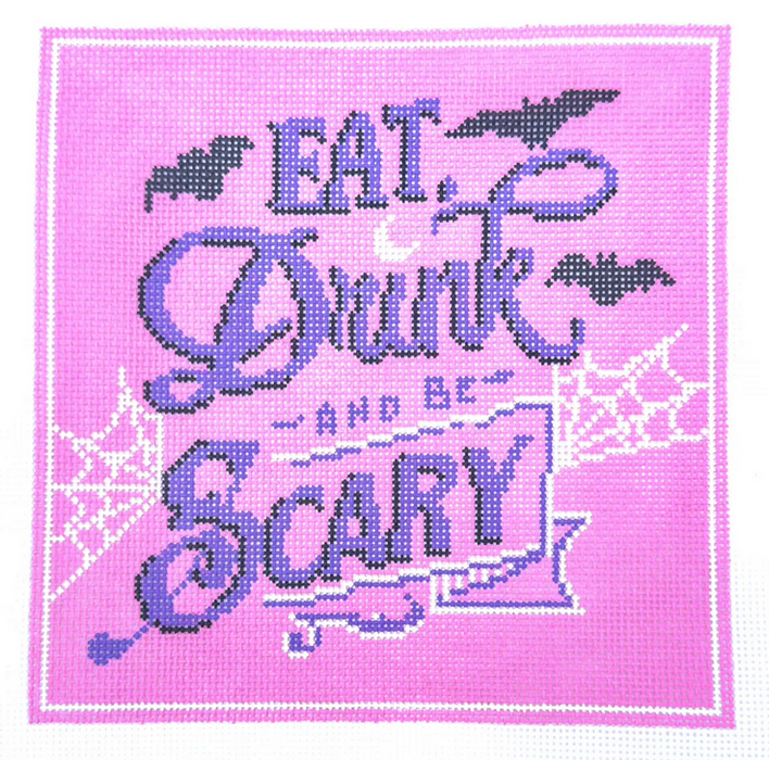 Eat Drink and Be Scary Pink