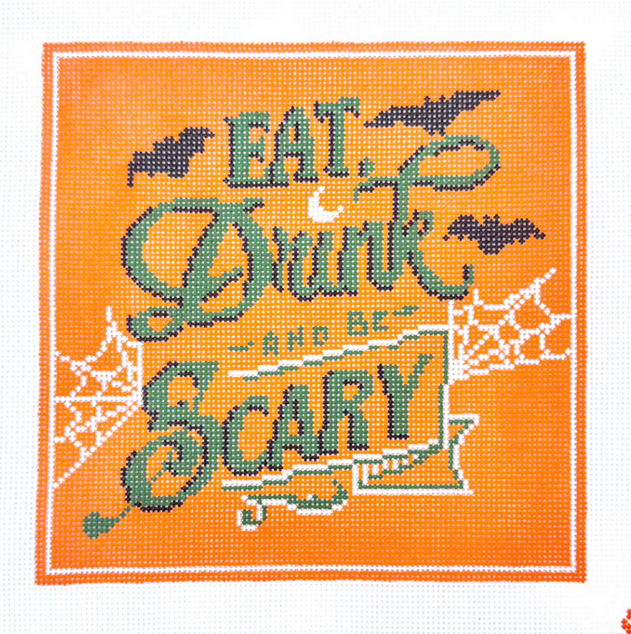 Eat Drink and Be Scary Orange