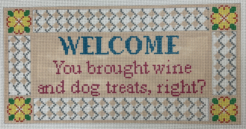 WELCOME You brought wine & dog treats, right?