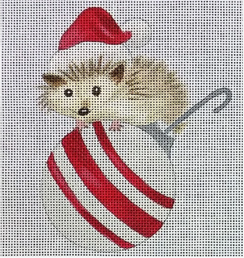 Hedgehog on ornament