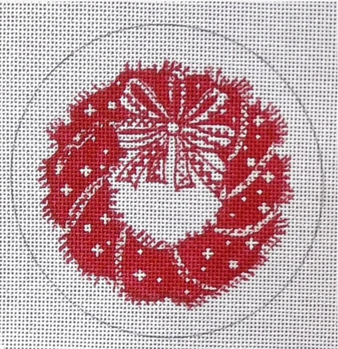 Red Wreath ornament