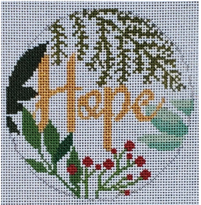 Botanical Hope-- white